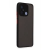 Xiaomi Redmi 12C Kılıf Montreal Silikon Kapak - Siyah
