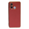 Xiaomi Redmi 12C Kılıf Volet Silikon - Kırmızı