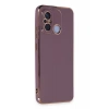 Xiaomi Redmi 12C Kılıf Volet Silikon - Mor