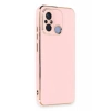 Xiaomi Redmi 12C Kılıf Volet Silikon - Pembe