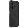 Xiaomi Redmi 13 4G Kılıf Aras Deri Kapak - Siyah