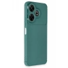 Xiaomi Redmi 13 4G Kılıf Auto Focus Karbon Kapak - Koyu Yeşil
