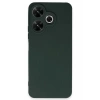 Xiaomi Redmi 13 4G Kılıf First Silikon - Koyu Yeşil