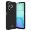 Xiaomi Redmi 13 4G Kılıf Kelvin Kartvizitli Silikon - Siyah