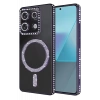 Xiaomi Redmi 13C Joke Simli Magneticsafe Kılıf - Derin Mor