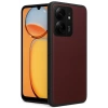 Xiaomi Redmi 13C Kılıf Aras Deri Kapak - Bordo