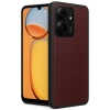 Xiaomi Redmi 13C Kılıf Aras Deri Kapak - Bordo