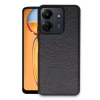 Xiaomi Redmi 13C Kılıf Aras Deri Kapak - Siyah