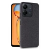 Xiaomi Redmi 13C Kılıf Aras Deri Kapak - Siyah