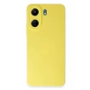 Xiaomi Redmi 13C Kılıf Nano içi Kadife Silikon - Sarı