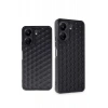 Xiaomi Redmi 13C Kılıf Petek Silikon Kapak - Siyah