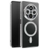 Xiaomi Redmi 14C Joke Simli Magneticsafe Kılıf - Gümüş