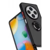 Xiaomi Redmi 14C Kılıf Montreal Yüzüklü Silikon Kapak - Lacivert