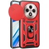 Xiaomi Redmi 14C Kılıf Pars Lens Yüzüklü Silikon - Kırmızı