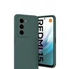 Xiaomi Redmi 15 4G Auto Focus Karbon Kapak - Koyu Yeşil