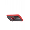 Xiaomi Redmi 15 4G Montreal Yüzüklü Silikon Kapak - Kırmızı