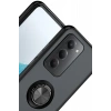 Xiaomi Redmi 15 4G Montreal Yüzüklü Silikon Kapak - Siyah