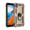 Xiaomi Redmi 7A Kılıf Sofya Yüzüklü Silikon Kapak - Gold