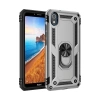 Xiaomi Redmi 7A Kılıf Sofya Yüzüklü Silikon Kapak - Gümüş