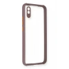Xiaomi Redmi 9A Kılıf Miami Şeffaf Silikon - Açık Mor