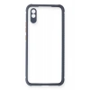 Xiaomi Redmi 9A Kılıf Miami Şeffaf Silikon - Gri