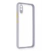 Xiaomi Redmi 9A Kılıf Miami Şeffaf Silikon - Lila