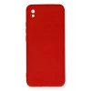 Xiaomi Redmi 9A Kılıf Nano içi Kadife Silikon - Kırmızı