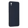 Xiaomi Redmi 9A Kılıf Nano içi Kadife Silikon - Lacivert