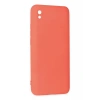 Xiaomi Redmi 9A Kılıf Nano içi Kadife Silikon - Turuncu