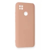 Xiaomi Redmi 9C Kılıf Nano içi Kadife Silikon - Pudra