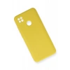 Xiaomi Redmi 9C Kılıf Nano içi Kadife Silikon - Sarı