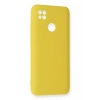 Xiaomi Redmi 9C Kılıf Nano içi Kadife Silikon - Sarı