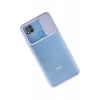 Xiaomi Redmi 9C Kılıf Palm Buzlu Kamera Sürgülü Silikon - Lila
