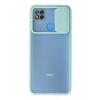 Xiaomi Redmi 9C Kılıf Palm Buzlu Kamera Sürgülü Silikon - Turkuaz