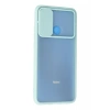 Xiaomi Redmi 9C Kılıf Palm Buzlu Kamera Sürgülü Silikon - Turkuaz