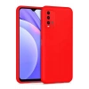 Xiaomi Redmi 9T Kılıf Nano içi Kadife Silikon - Kırmızı