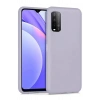 Xiaomi Redmi 9T Kılıf Nano içi Kadife Silikon - Lila