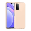 Xiaomi Redmi 9T Kılıf Nano içi Kadife Silikon - Pudra