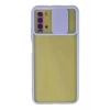 Xiaomi Redmi 9T Kılıf Palm Buzlu Kamera Sürgülü Silikon - Lila