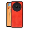 Xiaomi Redmi A3 4G Kılıf Aras Deri Kapak - Kırmızı