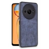 Xiaomi Redmi A3 4G Kılıf Aras Deri Kapak - Lacivert