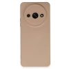 Xiaomi Redmi A3 4G Kılıf Nano içi Kadife Silikon - Pudra