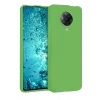 Xiaomi Redmi K30 Pro Kılıf Nano içi Kadife Silikon - Yeşil