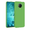 Xiaomi Redmi K30 Pro Kılıf Nano içi Kadife Silikon - Yeşil