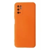 Xiaomi Redmi Note 10 5G Kılıf Nano içi Kadife Silikon - Turuncu