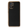 Xiaomi Redmi Note 10 Kılıf Volet Silikon - Siyah