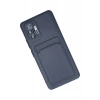 Xiaomi Redmi Note 10 Pro Kılıf Kelvin Kartvizitli Silikon - Lacivert
