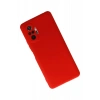 Xiaomi Redmi Note 10 Pro Kılıf Nano içi Kadife Silikon - Kırmızı