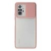 Xiaomi Redmi Note 10 Pro Kılıf Palm Buzlu Kamera Sürgülü Silikon - Pembe