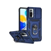 Xiaomi Redmi Note 10 Pro Kılıf Pars Lens Yüzüklü Silikon - Lacivert